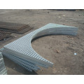 Construction Galvanized Steel Grating with Irregular Shape, Circle, Arc-Shaped